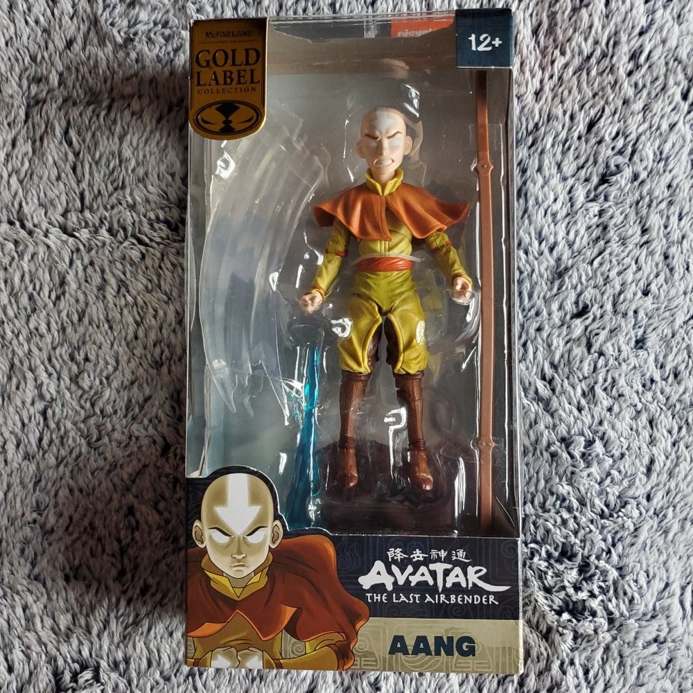 McFarlane Toys Avatar: The Last Airbender Aang Action Figure, New in Box
